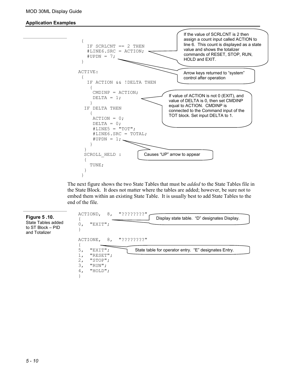 Micromod MOD: 30ML Display Script Guide User Manual | Page 64 / 98