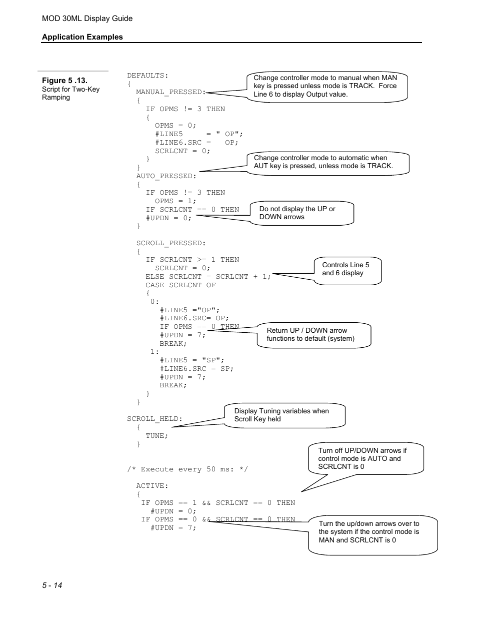 Micromod MOD: 30ML Display Script Guide User Manual | Page 68 / 98