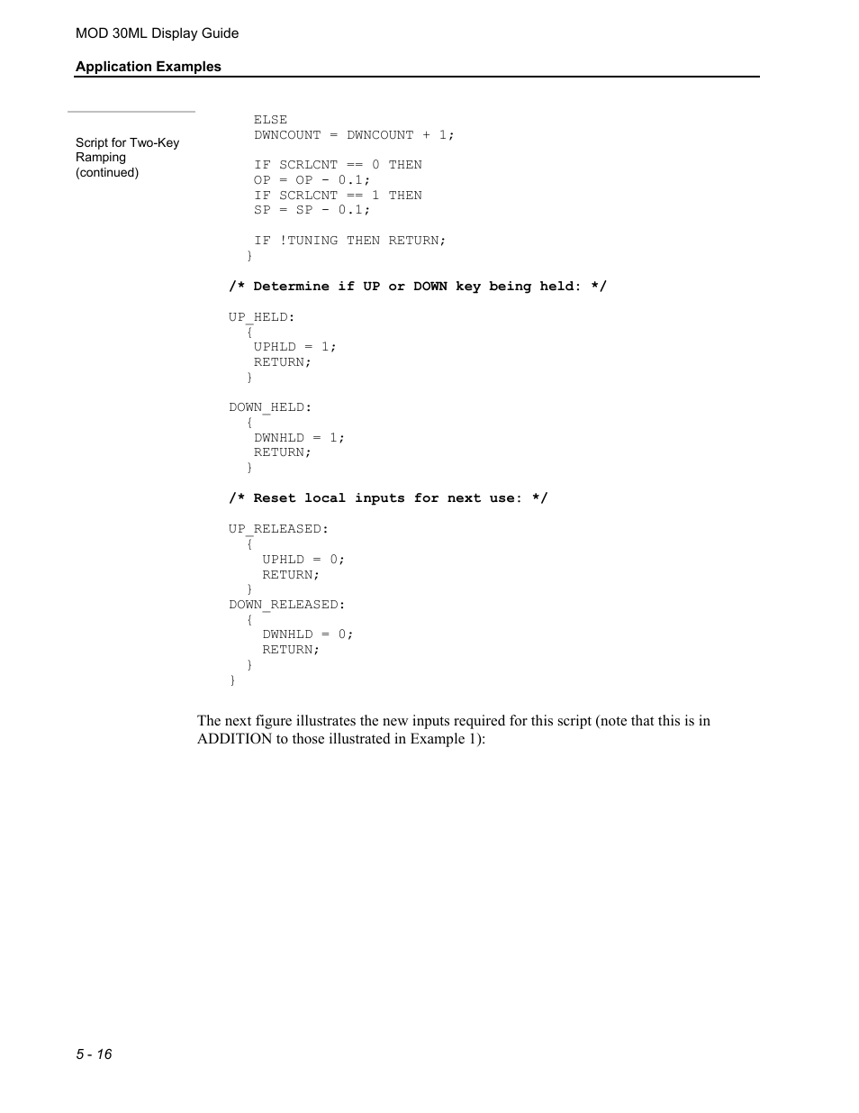 Micromod MOD: 30ML Display Script Guide User Manual | Page 70 / 98