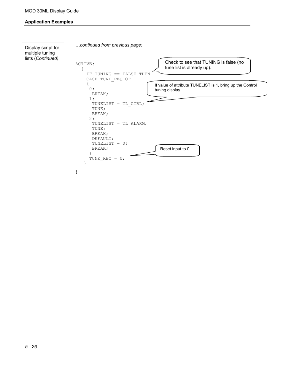 Micromod MOD: 30ML Display Script Guide User Manual | Page 80 / 98