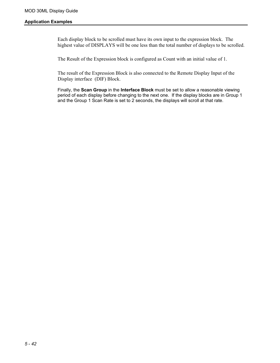 Micromod MOD: 30ML Display Script Guide User Manual | Page 96 / 98