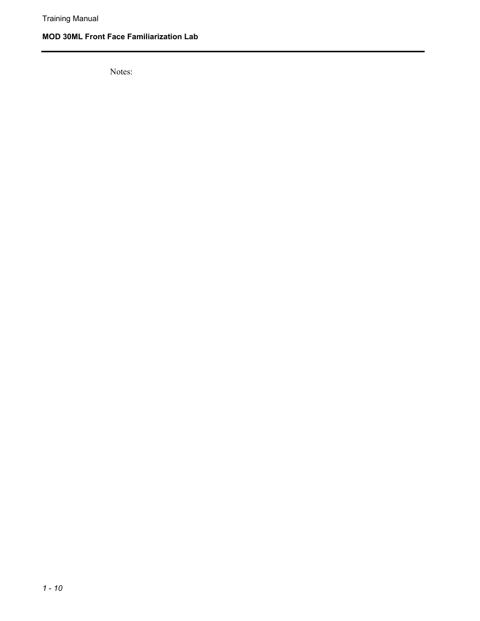 Micromod MOD: 30ML Controller Operation and Maintenance Training Manual User Manual | Page 12 / 74