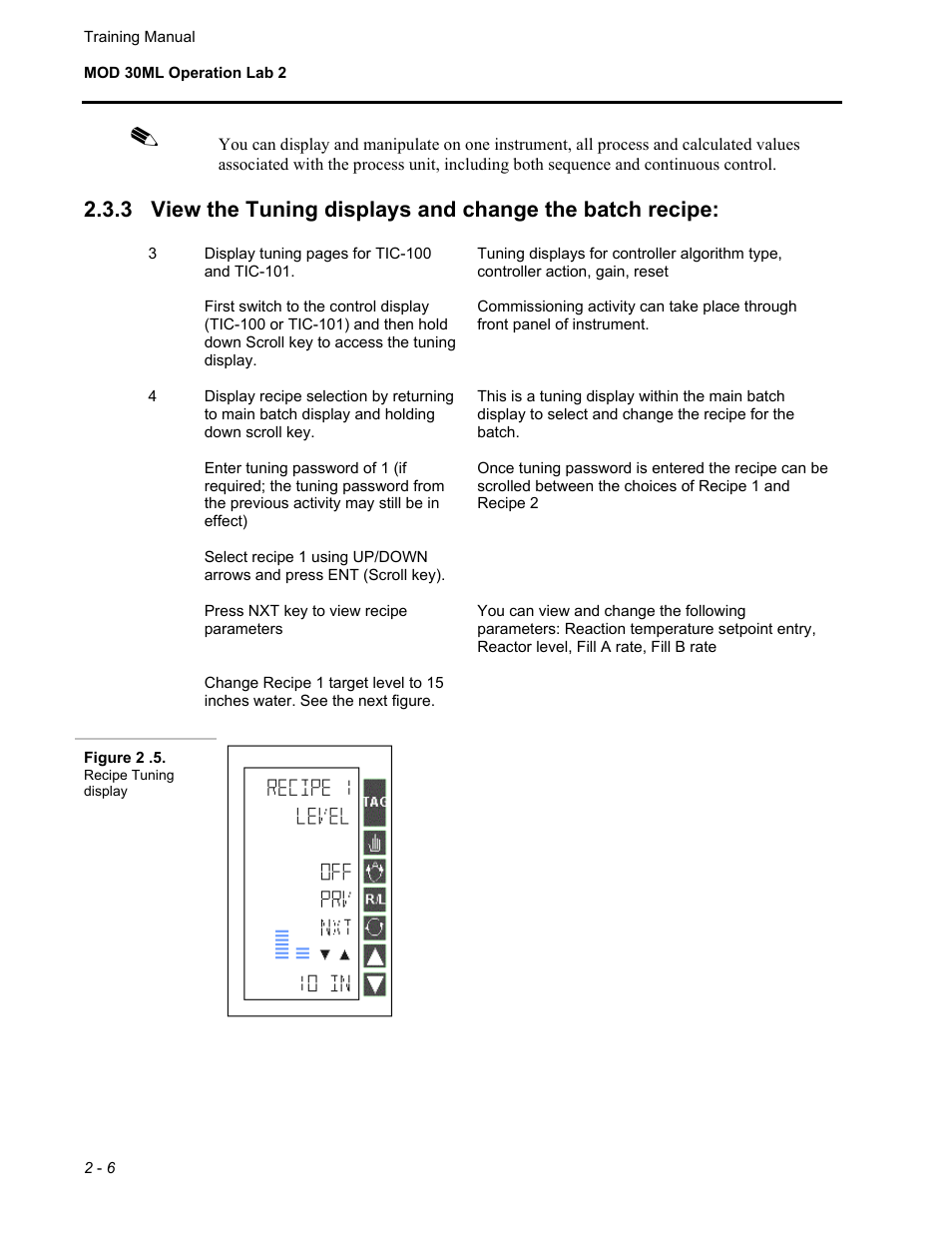 Micromod MOD: 30ML Controller Operation and Maintenance Training Manual User Manual | Page 18 / 74