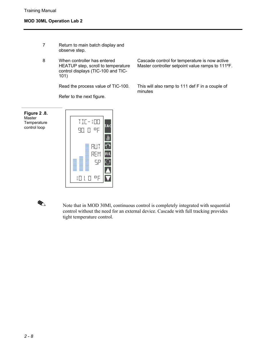 Micromod MOD: 30ML Controller Operation and Maintenance Training Manual User Manual | Page 20 / 74
