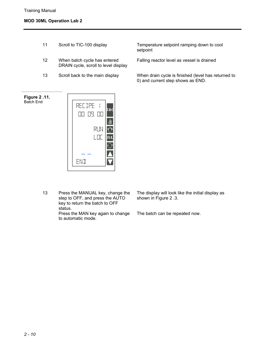 Micromod MOD: 30ML Controller Operation and Maintenance Training Manual User Manual | Page 22 / 74