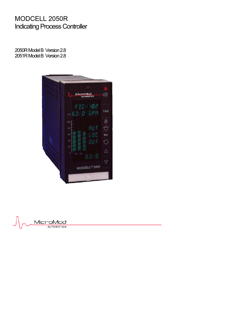 Micromod MOD: Modcell 2050R Users Guide User Manual | 228 pages