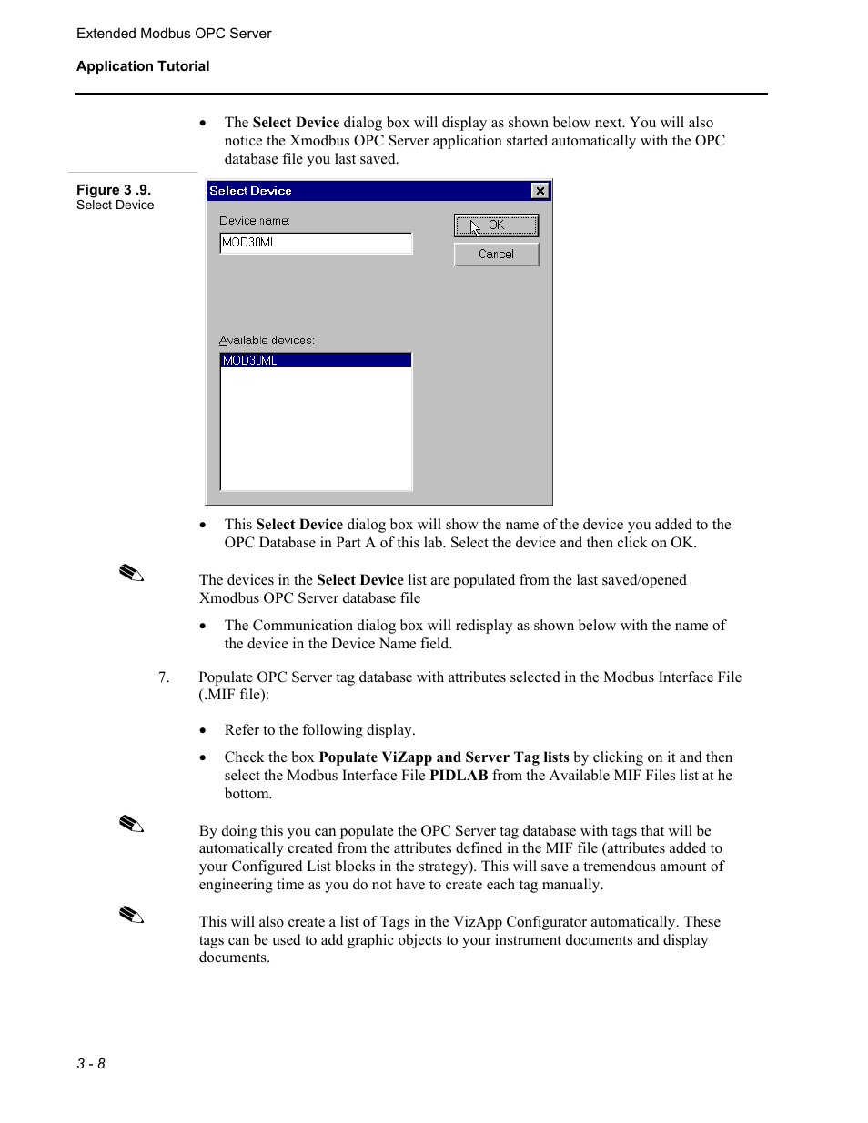 Micromod MOD: Extended Modbus (XModbus) OPC Server Users Guide User Manual | Page 22 / 42
