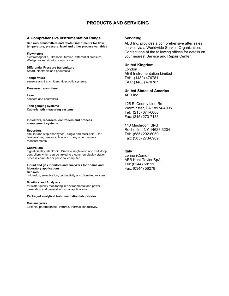 Back cover | Micromod MOD: Extended Modbus (XModbus) OPC Server Users Guide User Manual | Page 41 / 42