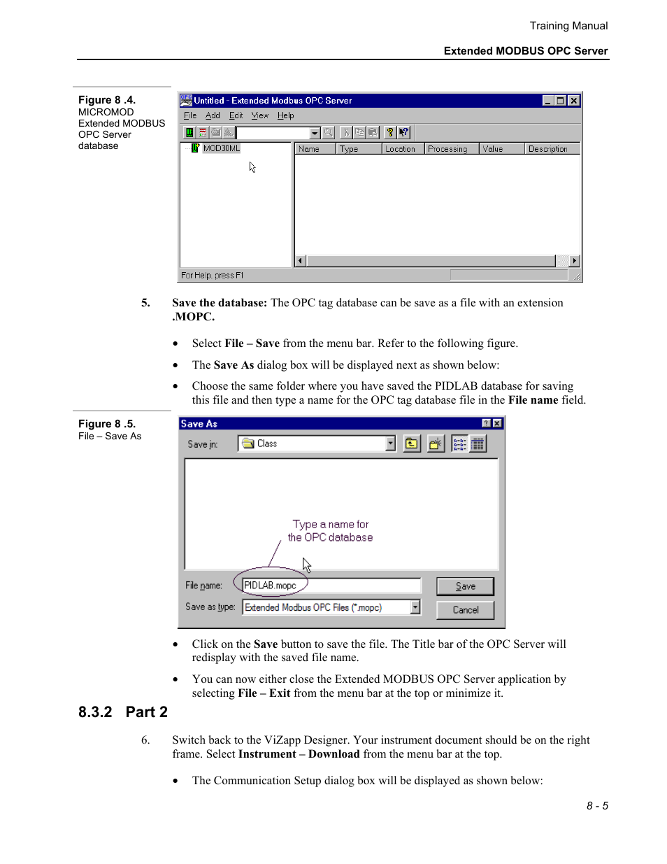 2 part 2 | Micromod MOD: 30MLTraining Manual User Manual | Page 139 / 294