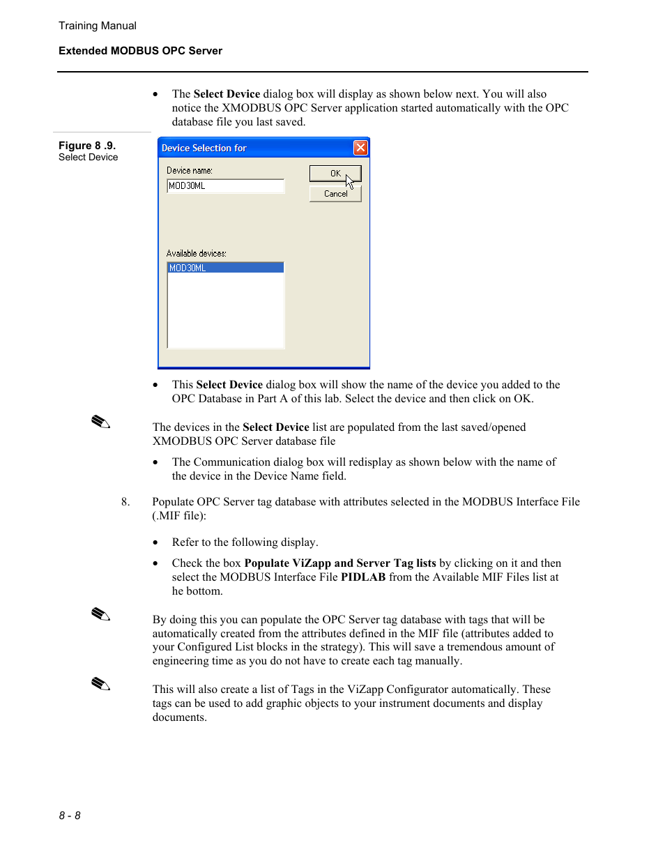 Micromod MOD: 30MLTraining Manual User Manual | Page 142 / 294
