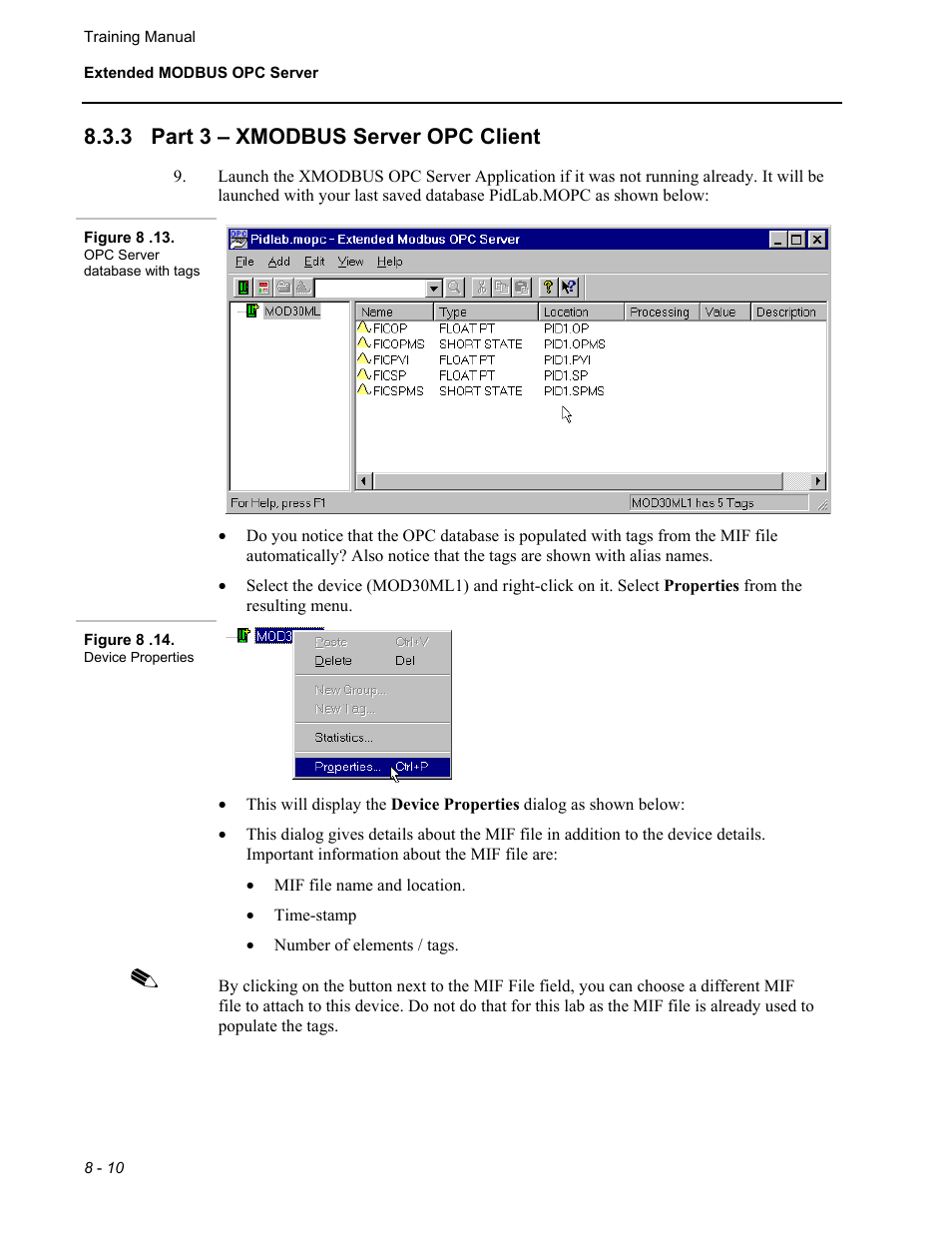 Micromod MOD: 30MLTraining Manual User Manual | Page 144 / 294