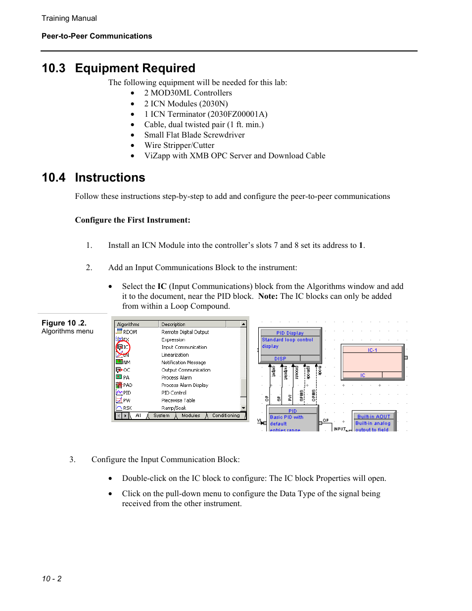 3 equipment required, 4 instructions | Micromod MOD: 30MLTraining Manual User Manual | Page 158 / 294