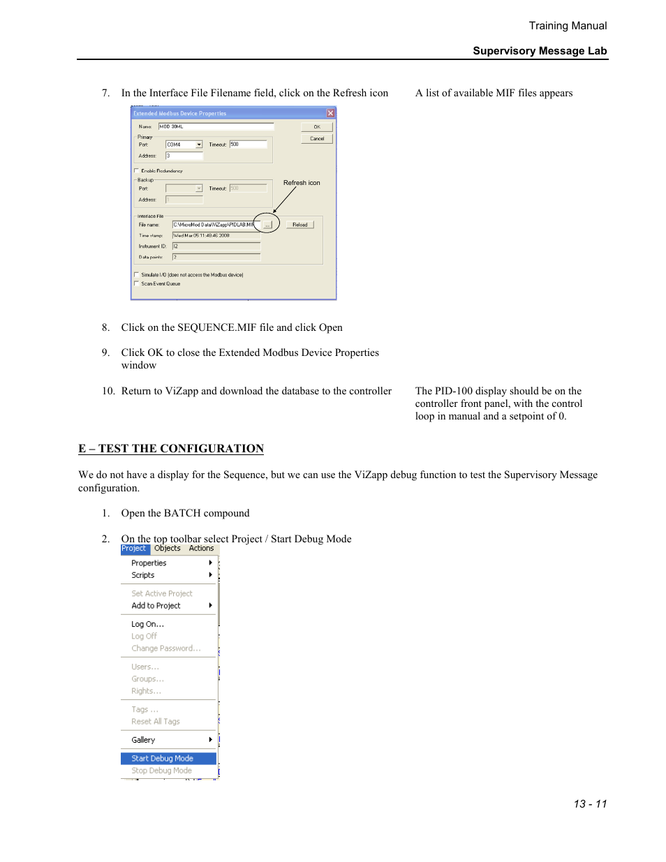 Micromod MOD: 30MLTraining Manual User Manual | Page 209 / 294