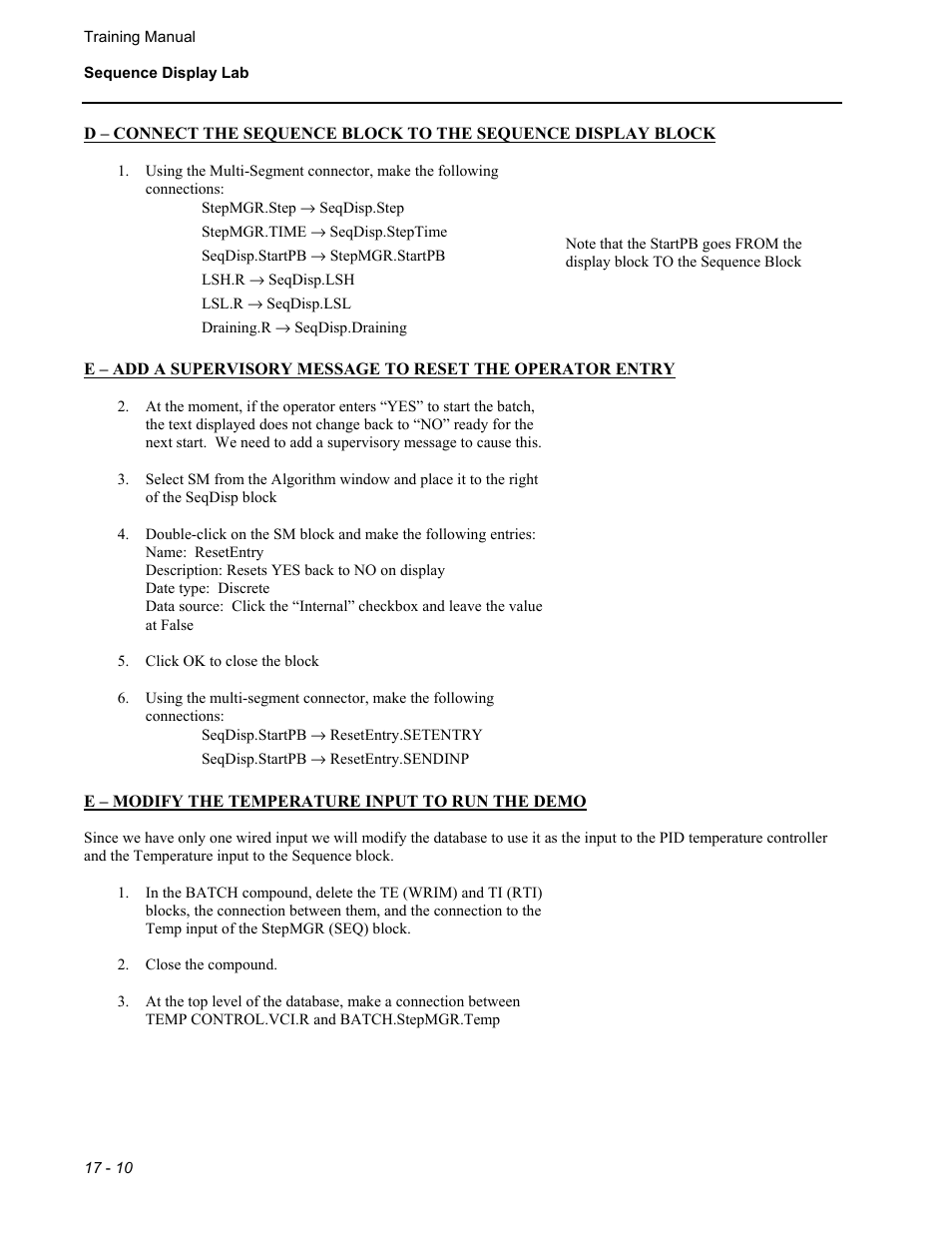 Micromod MOD: 30MLTraining Manual User Manual | Page 236 / 294