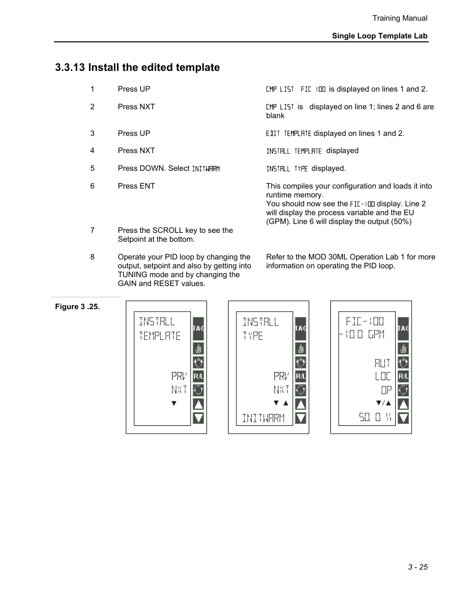 13 install the edited template | Micromod MOD: 30MLTraining Manual User Manual | Page 51 / 294