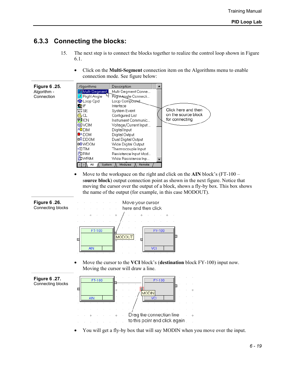 3 connecting the blocks | Micromod MOD: 30MLTraining Manual User Manual | Page 99 / 294