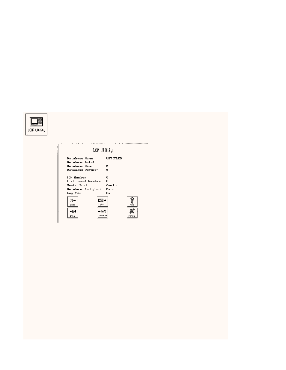 7 lcp utility | Micromod MOD: MODCELL Application Builder Software User Manual | Page 39 / 100