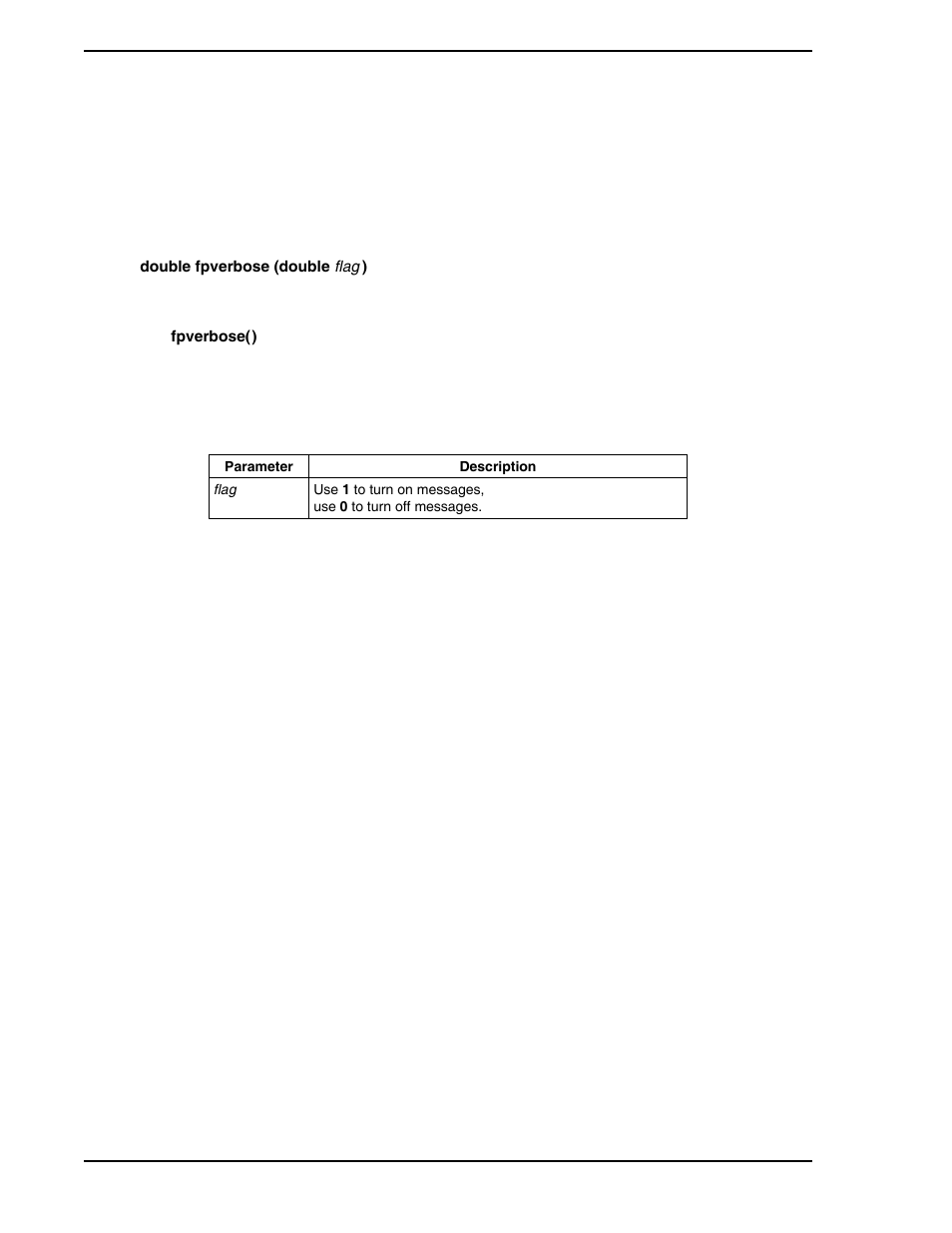 A.1 the fpverbose( ) function, The fpverbose( ) function | Micromod Micro-PWC: 53PW6000 MicroPWC Configuration Guide User Manual | Page 352 / 368