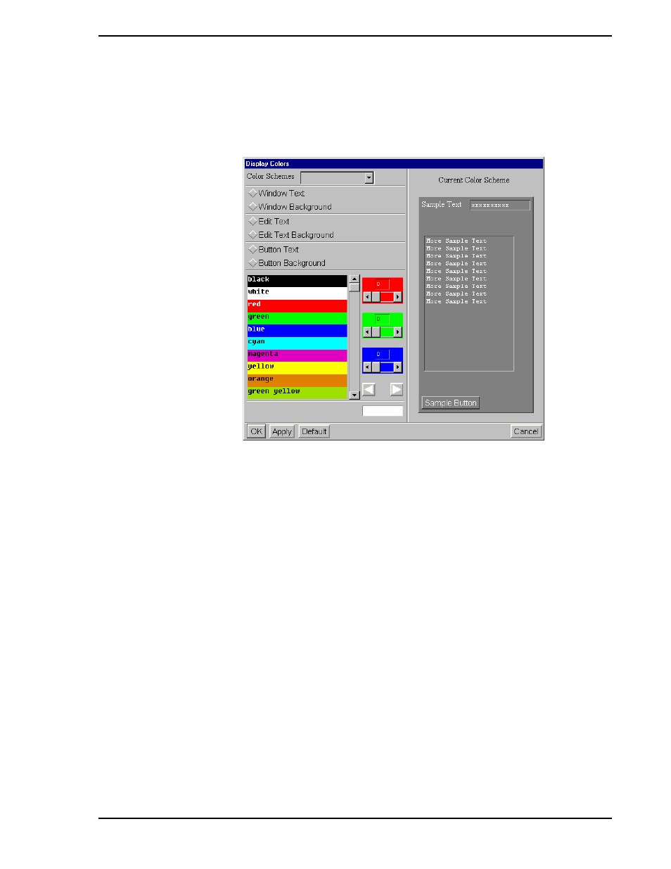 9 display colors, Figure 2-26. display colors window | Micromod Micro-PWC: 53PW6000 MicroPWC Configuration Guide User Manual | Page 69 / 368