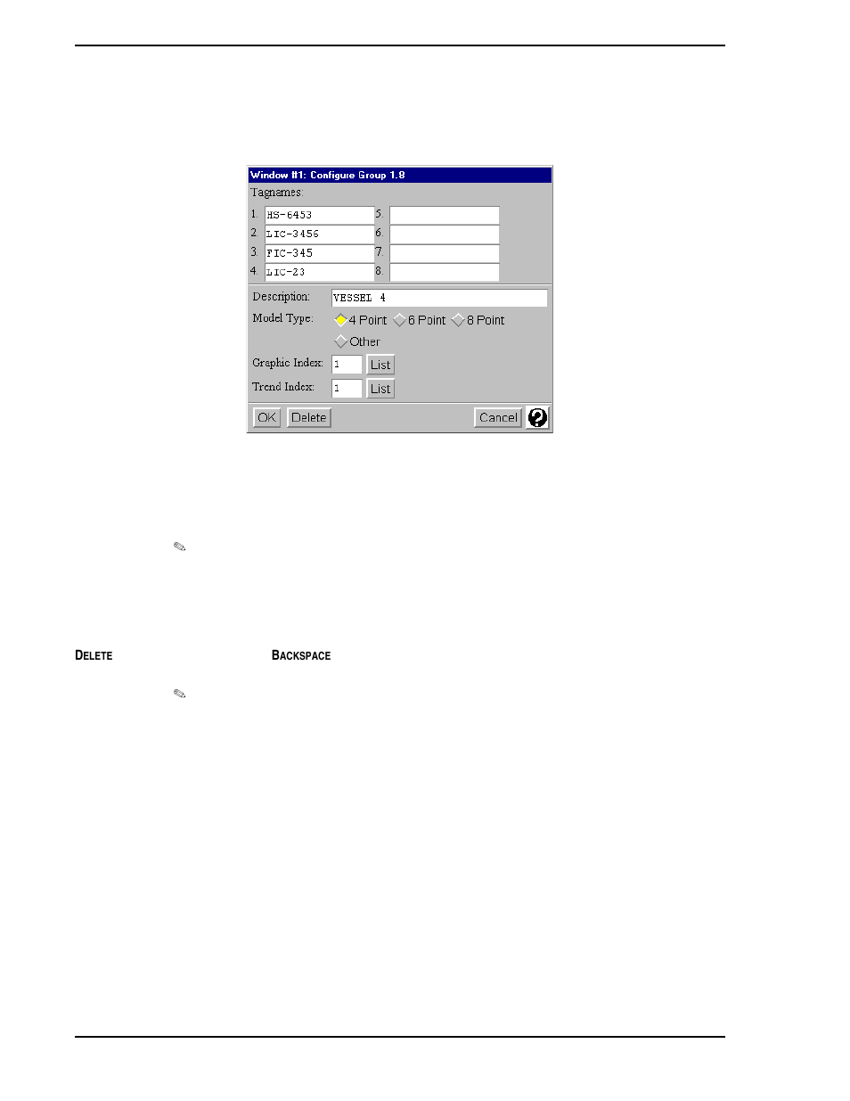 Figure 3-5. configure group window | Micromod Micro-PWC: 53PW6000 MicroPWC Configuration Guide User Manual | Page 92 / 368