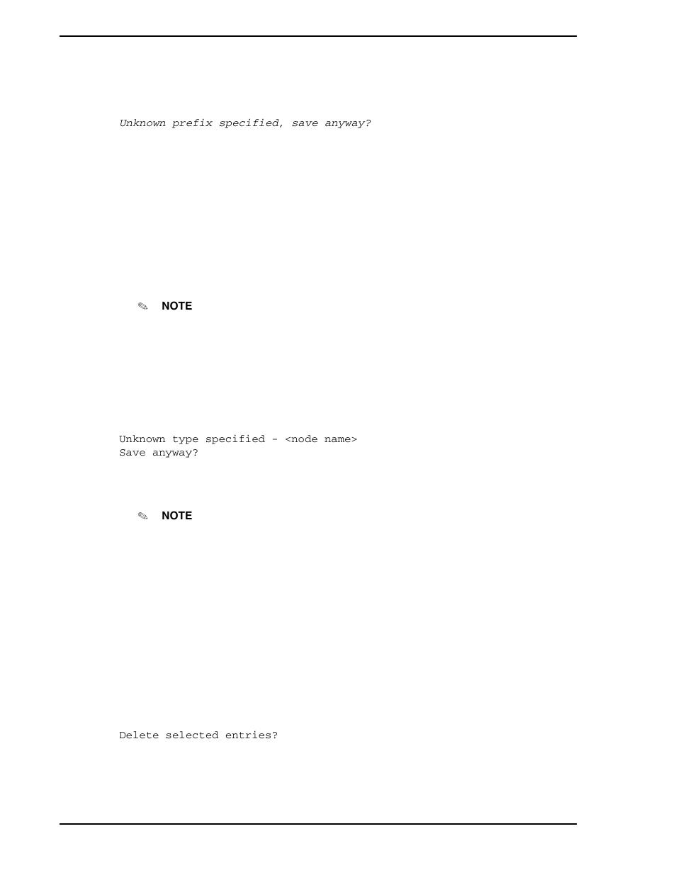 4 replacing multiple node name prefixes, 1 adding replacement names, 2 editing replacement name list entries | 3 deleting replacement name list entries | Micromod Micro-PWC: 53PW6000 MicroPWC Operators Manual User Manual | Page 162 / 174