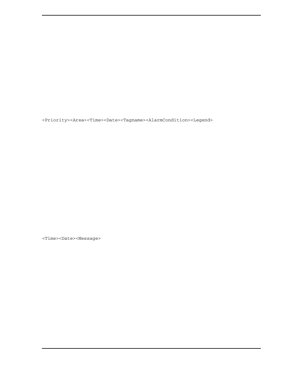 2 message indentation definition, 3 message class: process alarm messages, 4 message class: system event messages | Micromod Micro-PWC: 53PW6000 MicroPWC Operators Manual User Manual | Page 43 / 174