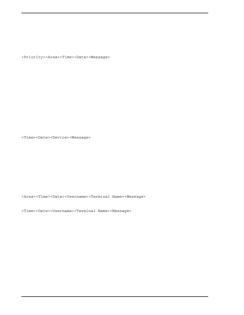 5 message class: operator messages, 6 message class: operating errors, 7 message class: operator actions | 8 message filter parameters | Micromod Micro-PWC: 53PW6000 MicroPWC Operators Manual User Manual | Page 44 / 174