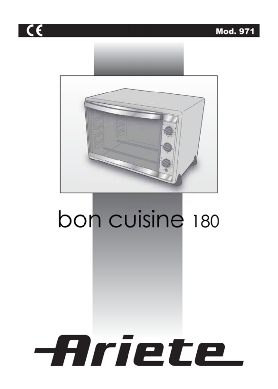 ARIETE Bon Cusine 180 User Manual | 46 pages