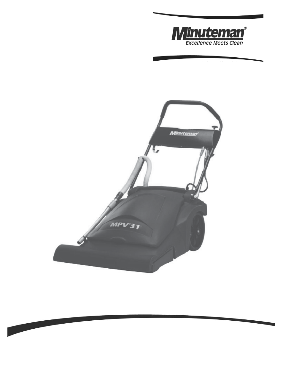 Minuteman MPV-31 Wide Area Vac User Manual | 23 pages