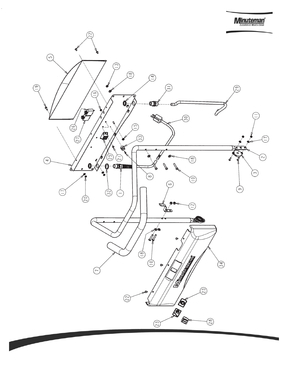 Minuteman MPV-31 Wide Area Vac User Manual | Page 17 / 23