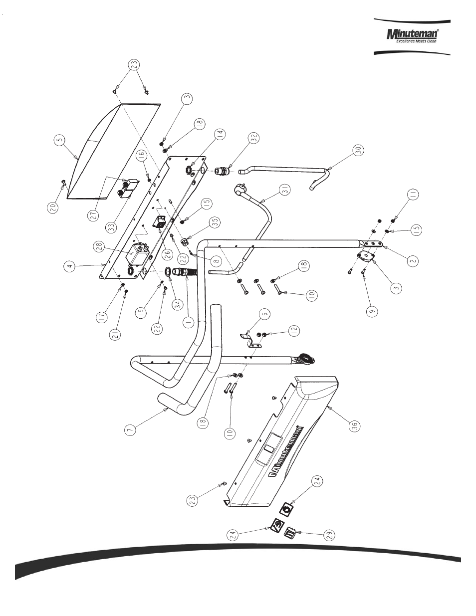 Minuteman MPV-31 Wide Area Vac User Manual | Page 19 / 23