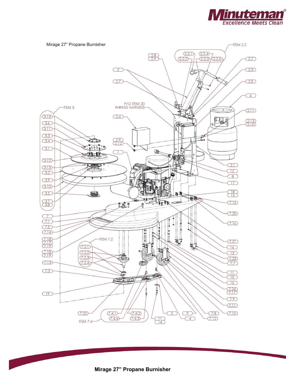 Minuteman Mirage 27 Propane Burnisher User Manual | Page 25 / 30