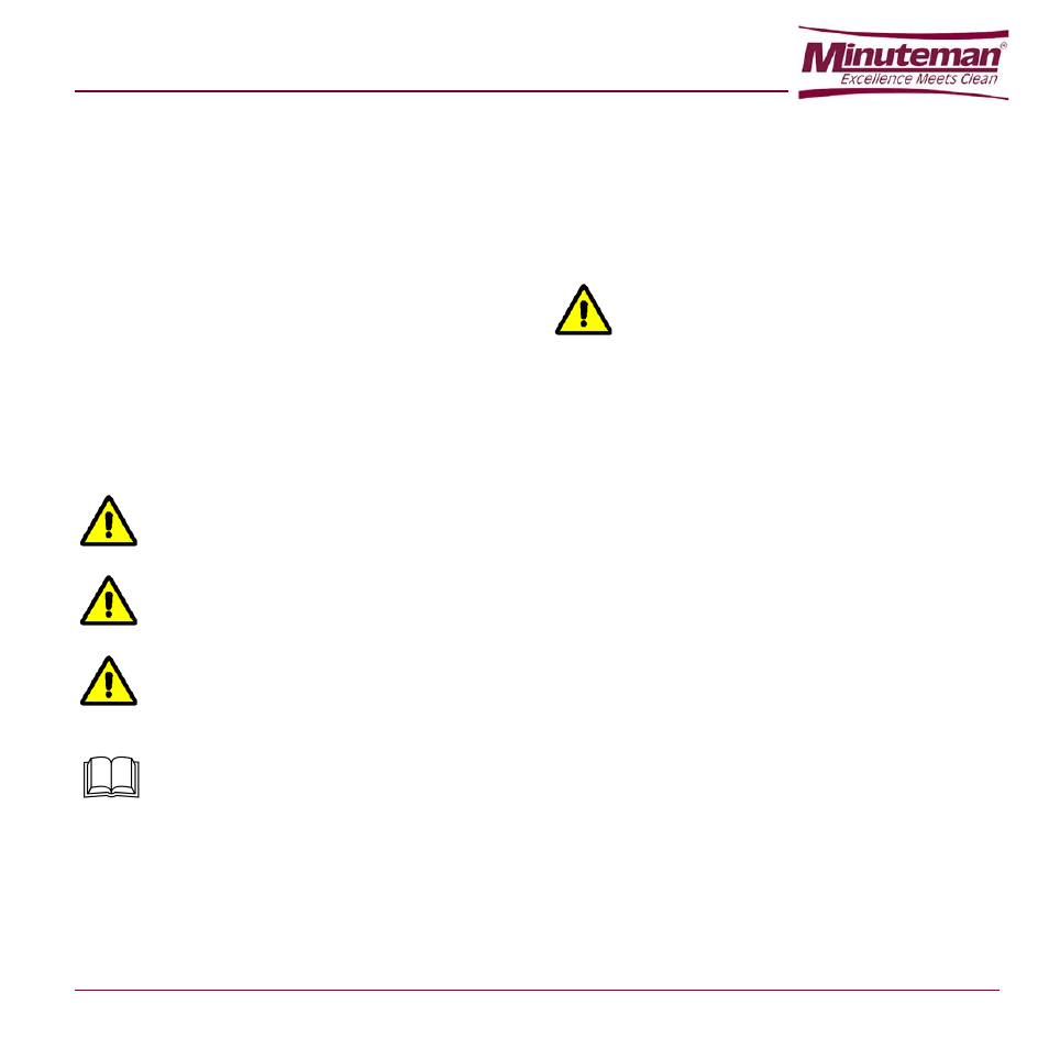 1 symbols, 2 general instructions, Chapter 2 safety - accident prevention | Minuteman E Ride 21 User Manual | Page 7 / 52