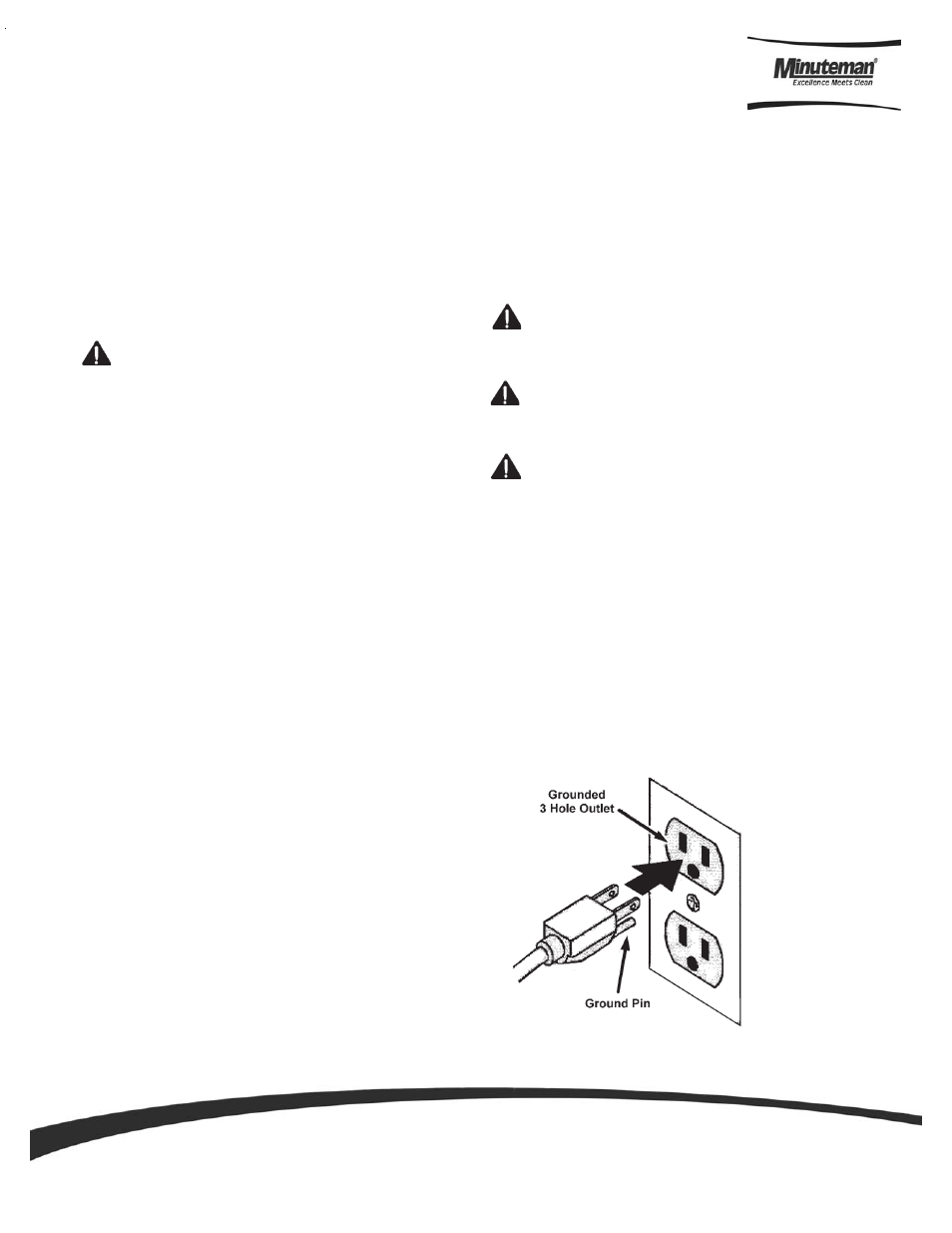 Minuteman EX12 Carpet Extractor User Manual | Page 4 / 18