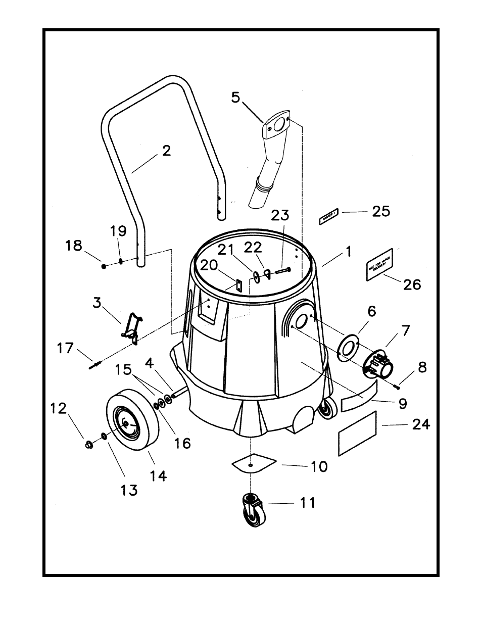 Minuteman C82917-02 Bio-Haz Vacuum User Manual | Page 11 / 14