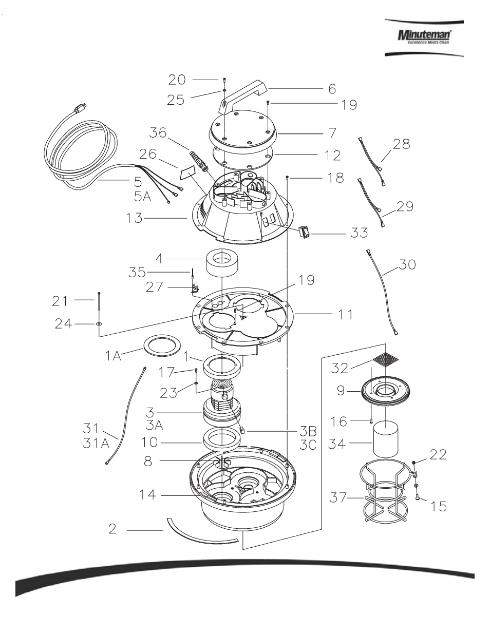 Minuteman 290 Series Vacuums 15 & 20 Gallon User Manual | Page 13 / 20