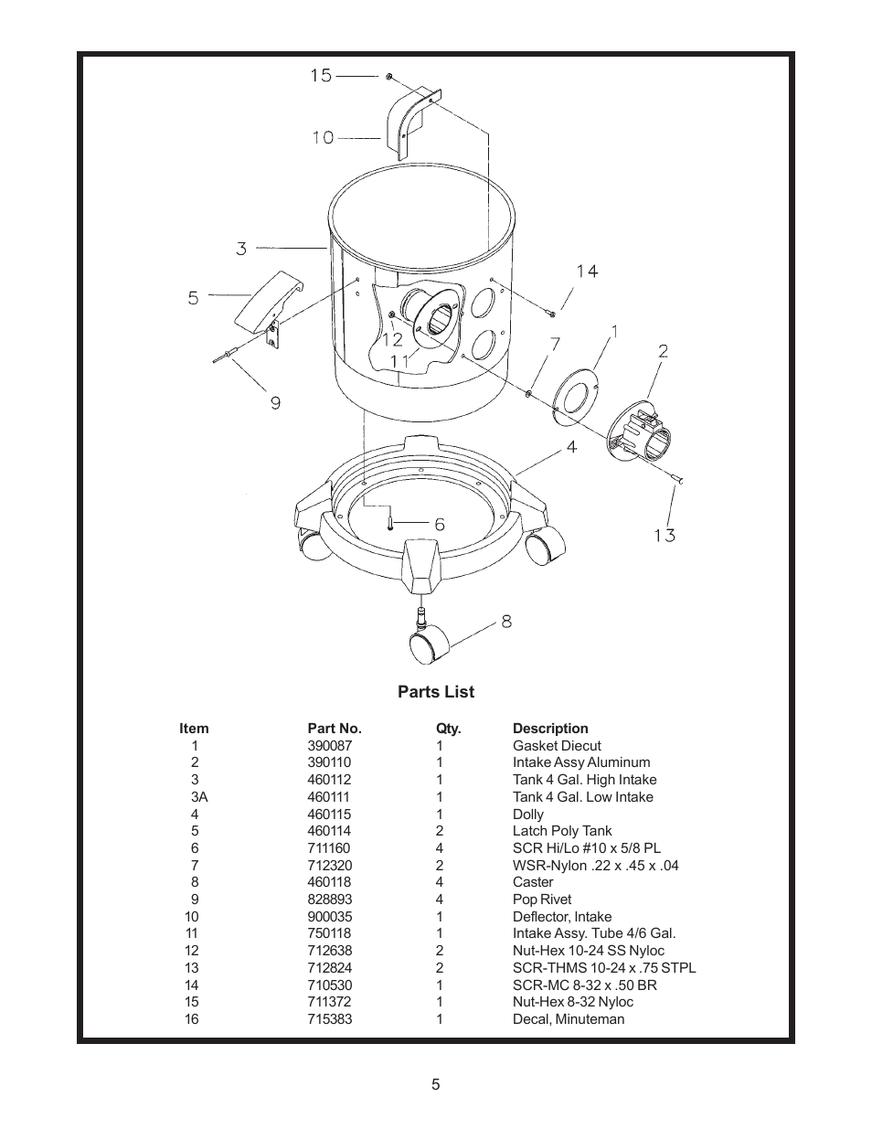 Minuteman C29485-00 (230V) Dry Only User Manual | Page 6 / 8