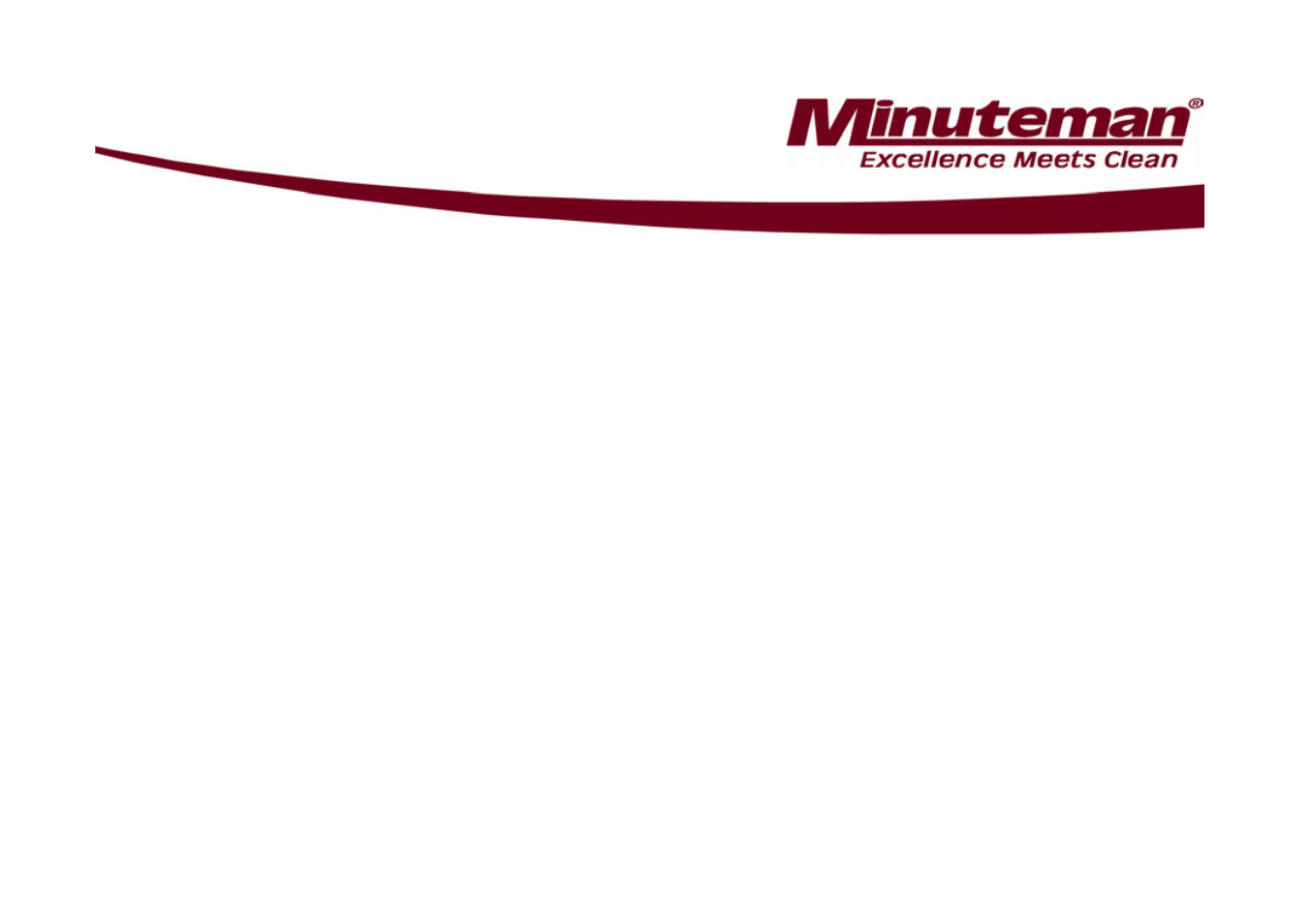 Minuteman E28_E30_E33 (7062.12_.15_.18) User Manual | 42 pages