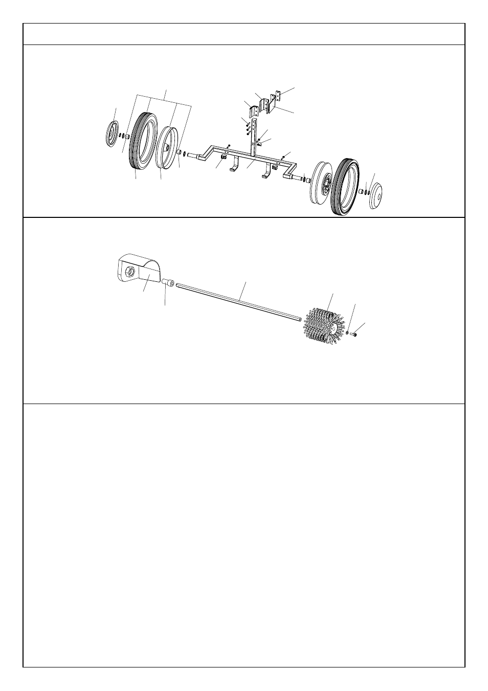 Accessories, Side brush assy, Transporter | Minuteman M12230 Port A Scrub User Manual | Page 24 / 28