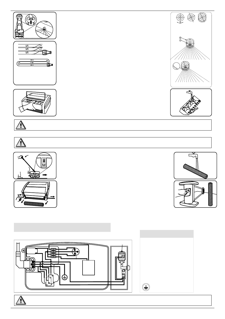 Electrical diagram, Abbreviations given in the diagram as listed, Care of the machine | Minuteman M12230 Port A Scrub User Manual | Page 8 / 28