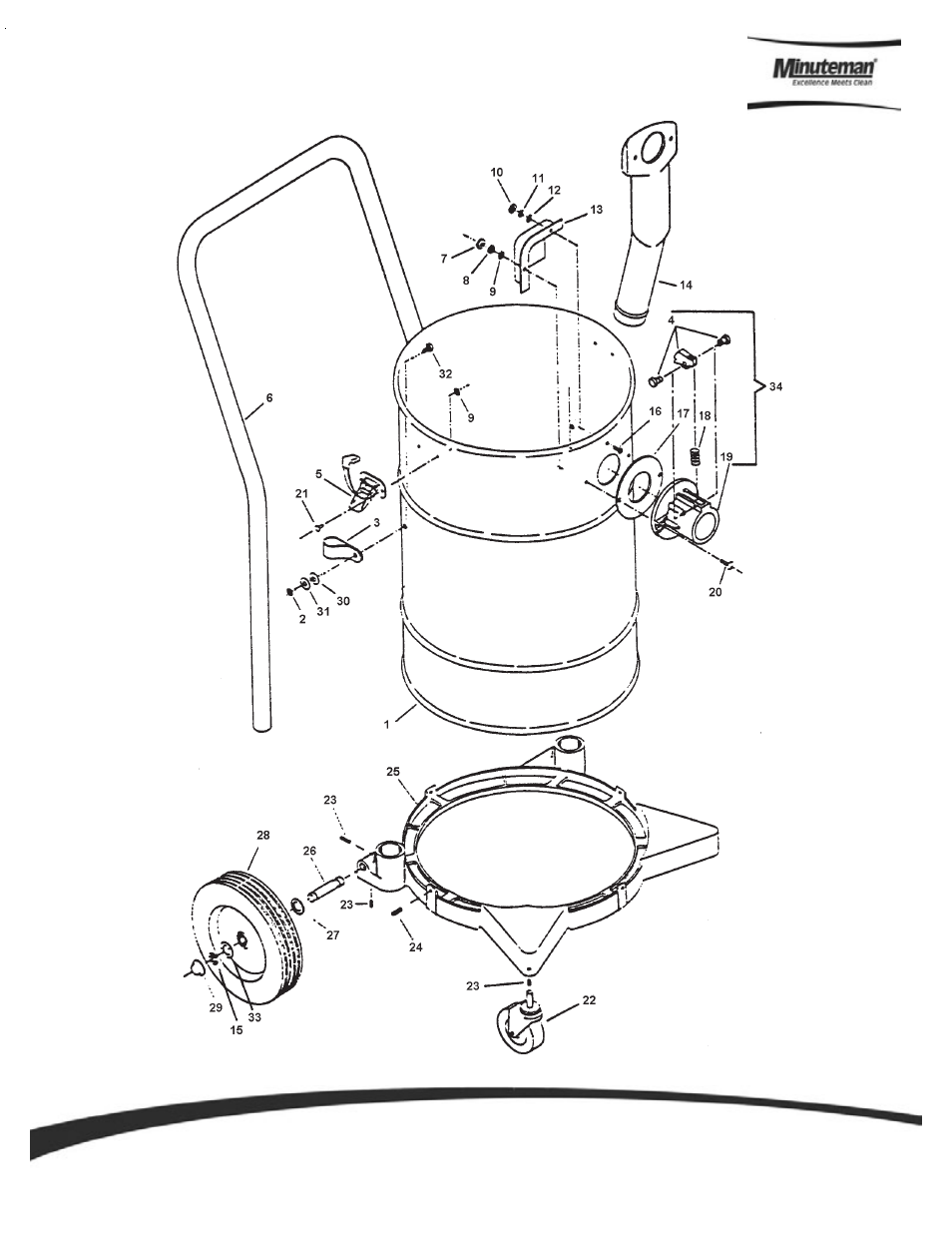 Minuteman X839 Asbestos Series 15, 30, & 55 Gallon User Manual | Page 12 / 18
