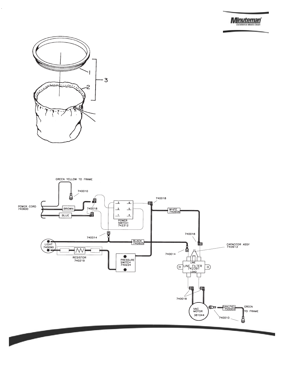 Minuteman CRV Clean Room Vacuum User Manual | Page 12 / 13