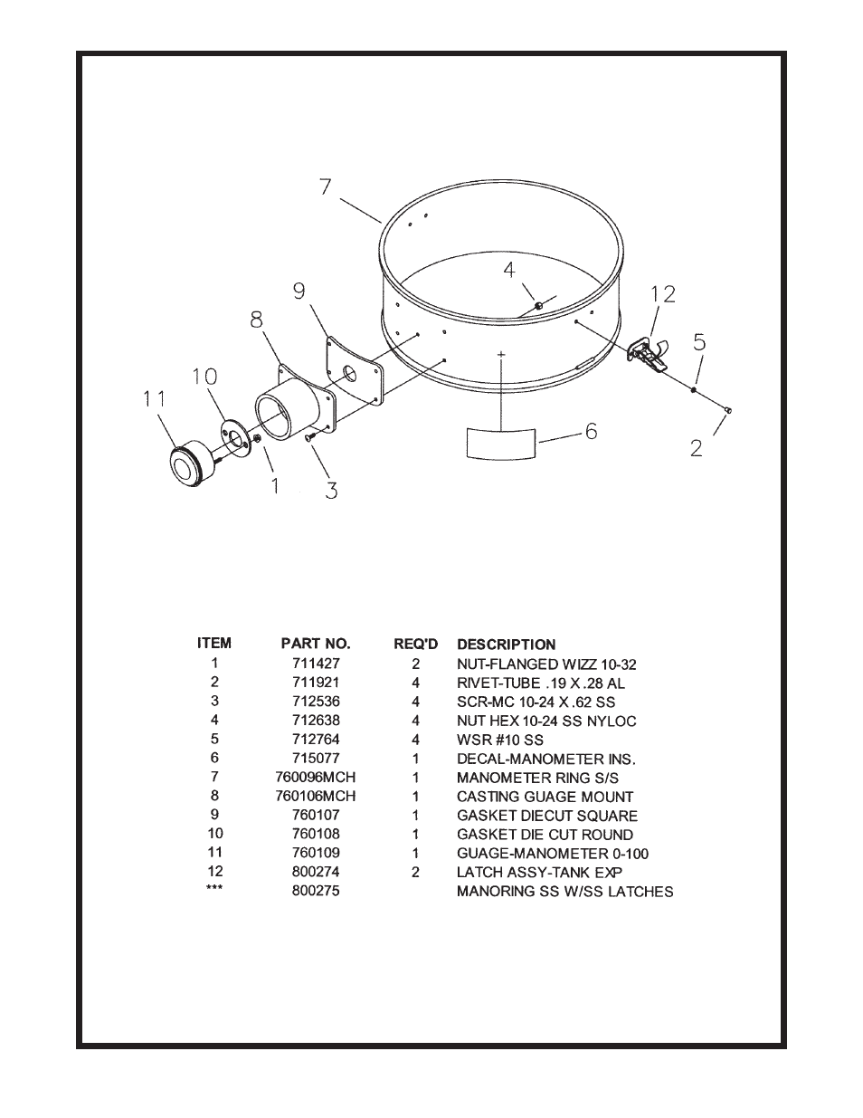 Minuteman C88015-01, 02, 03, 04 Explosion Proof_Dust Ignition Proof User Manual | Page 11 / 17