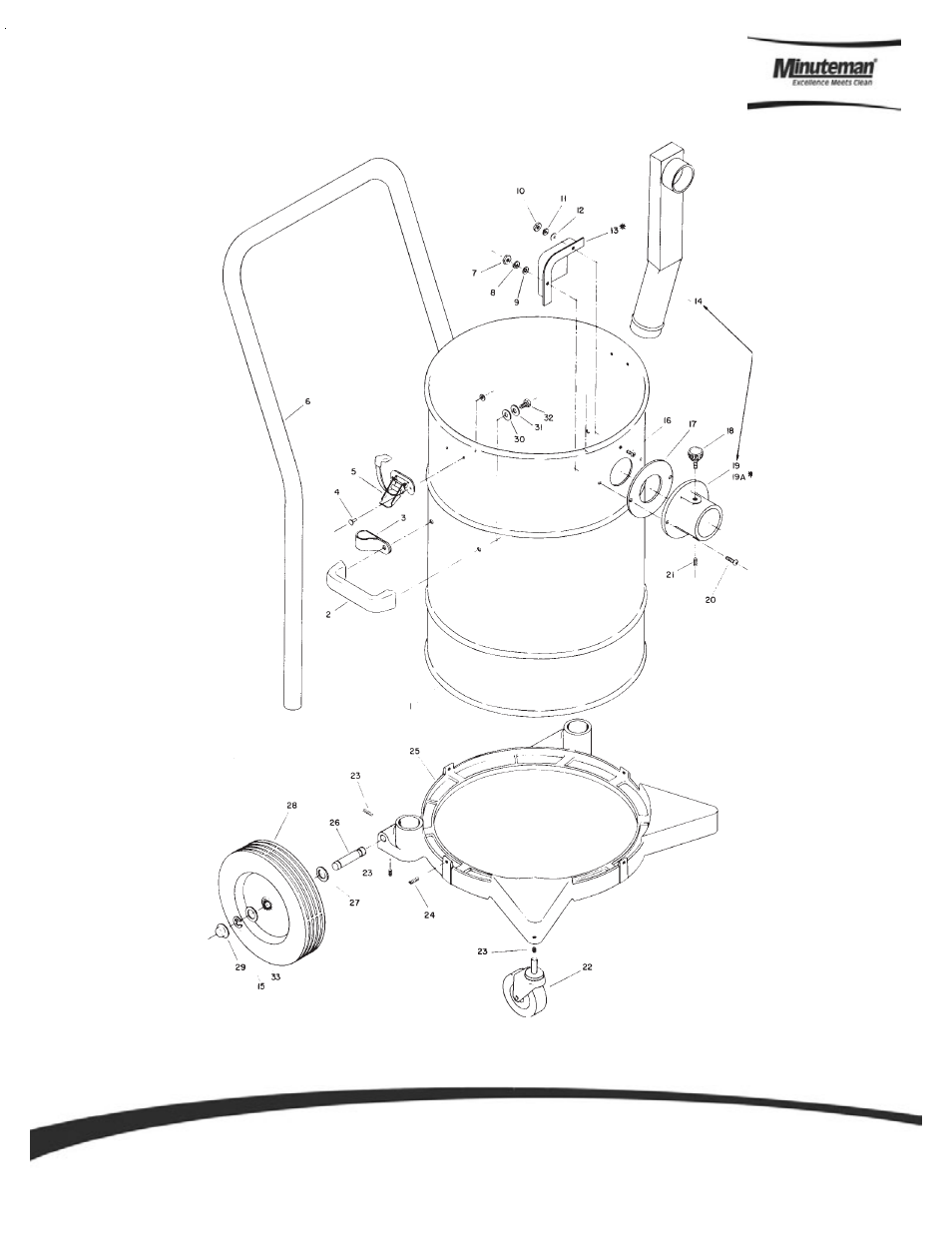 Minuteman MRS Mercury Vacuum User Manual | Page 16 / 18