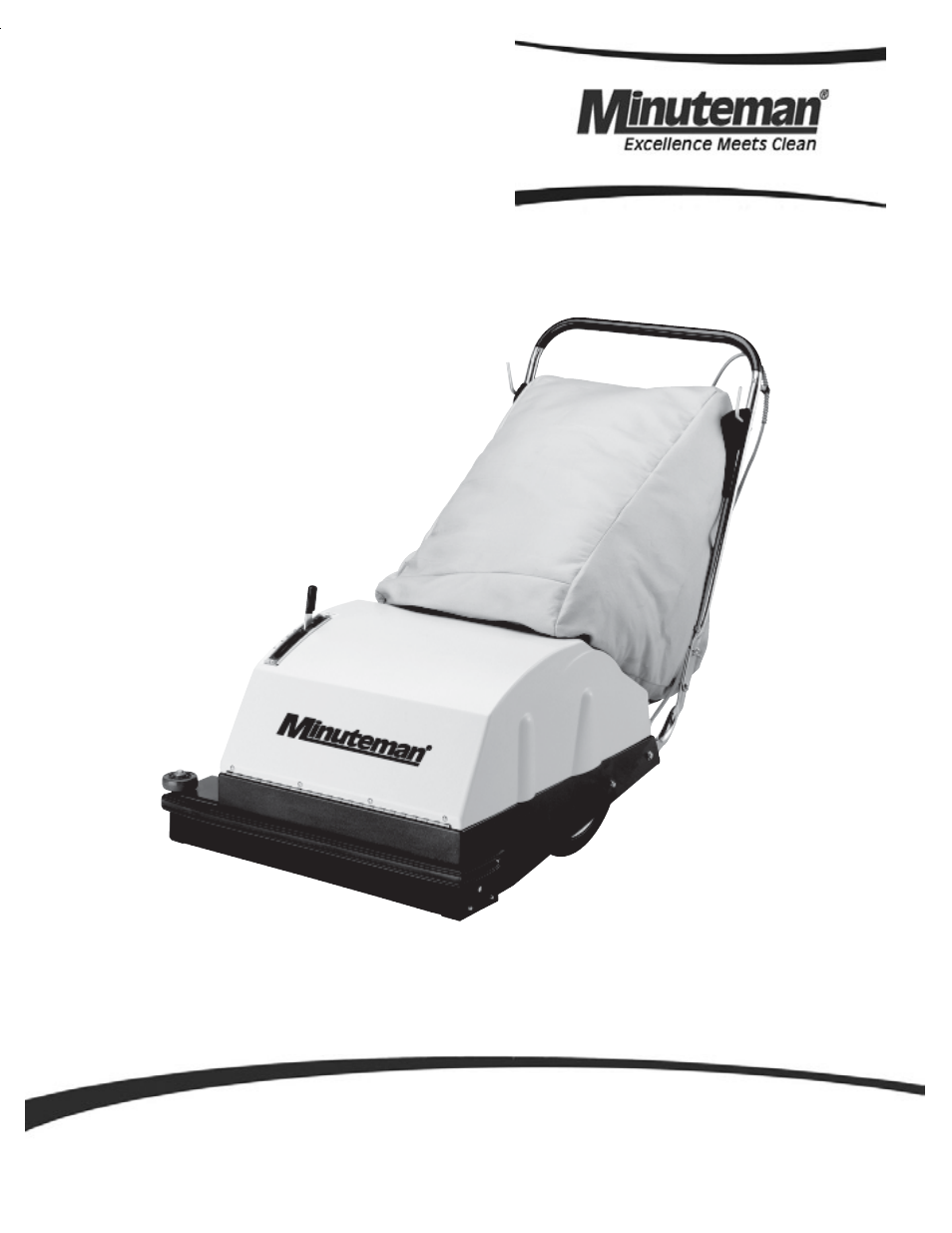 Minuteman 747 Wide Area Carpet Vacuum User Manual | 14 pages
