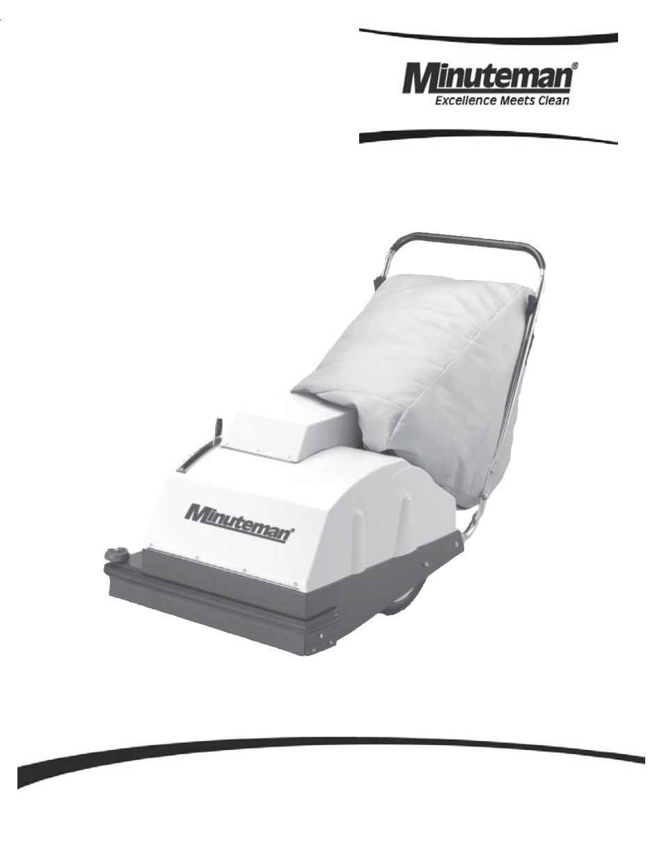 Minuteman 747 Wide Area Carpet Vacuum Battery Power User Manual | 14 pages