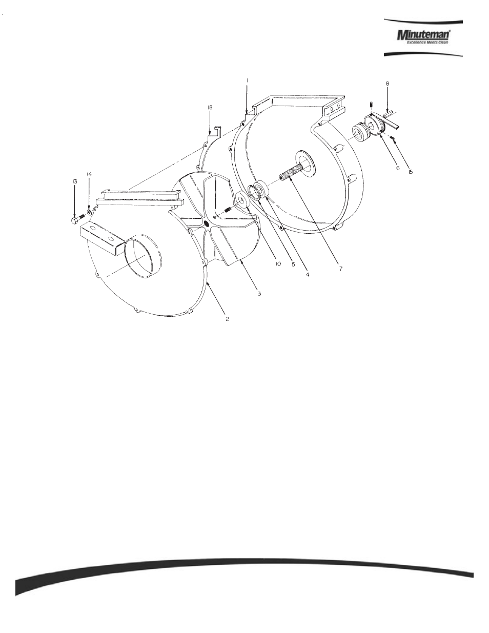 Minuteman 747 Wide Area Carpet Vacuum Battery Power User Manual | Page 12 / 14