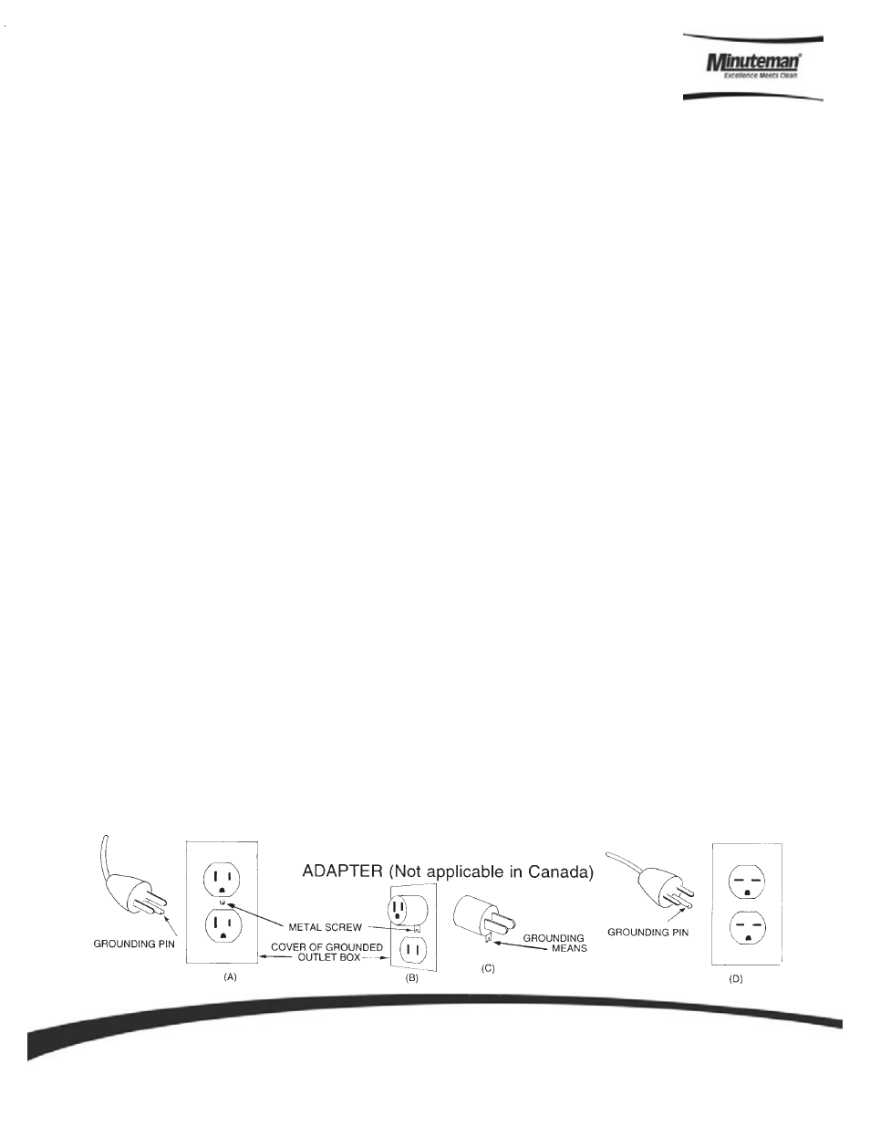 Electrical, Warning, Danger | Minuteman C82907-02 Bio-Haz Vacuum User Manual | Page 6 / 16