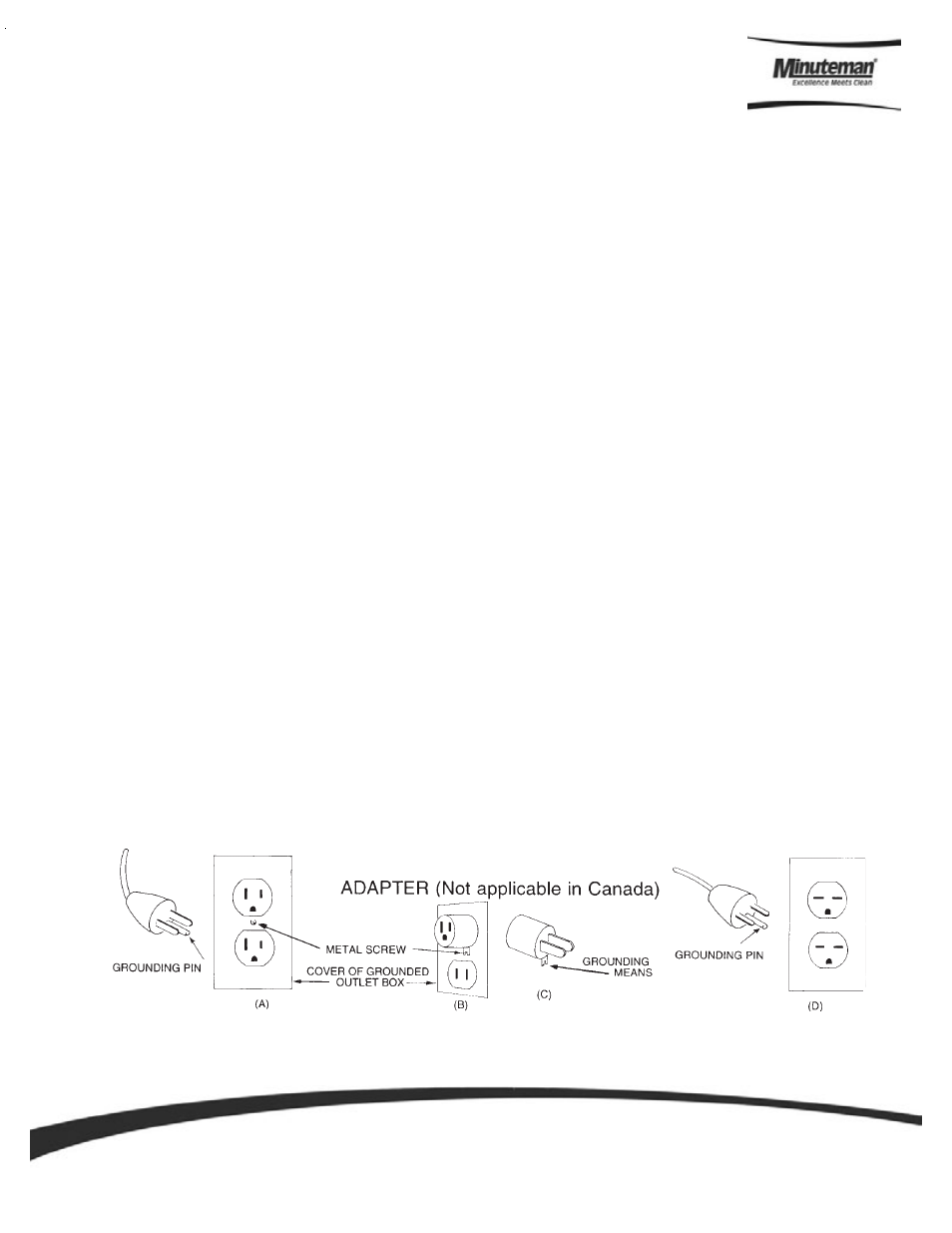 Danger | Minuteman C82908-00 Critical Filter Vacuum User Manual | Page 5 / 15