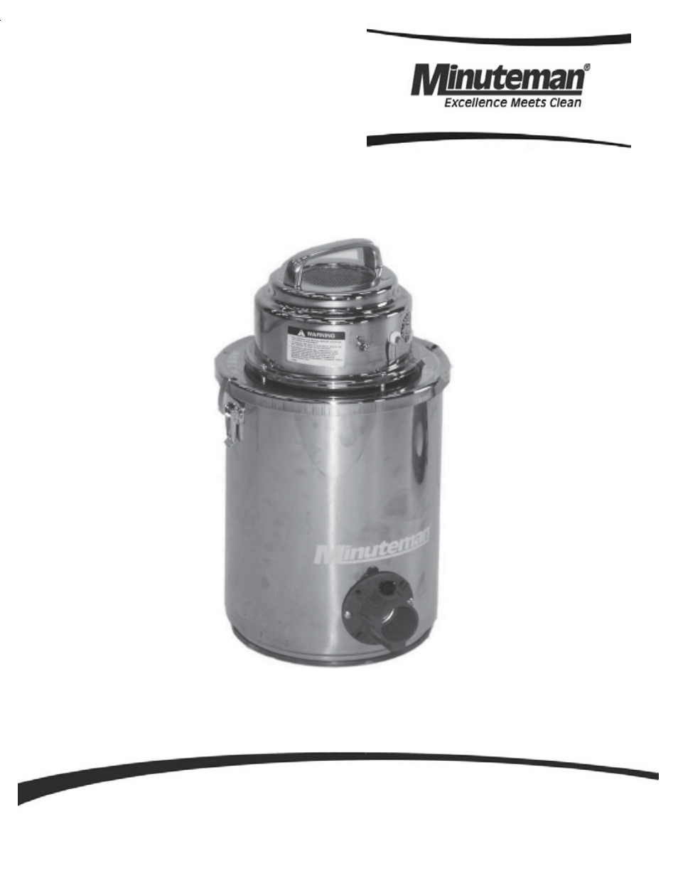 Minuteman X-839 Critical Filter Vacuum 4 & 6 Gallon User Manual | 14 pages